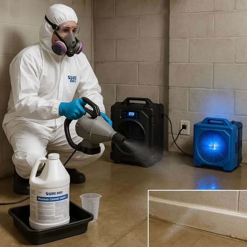 Sanitization and Odor Removal process in Shelburne Falls, MA